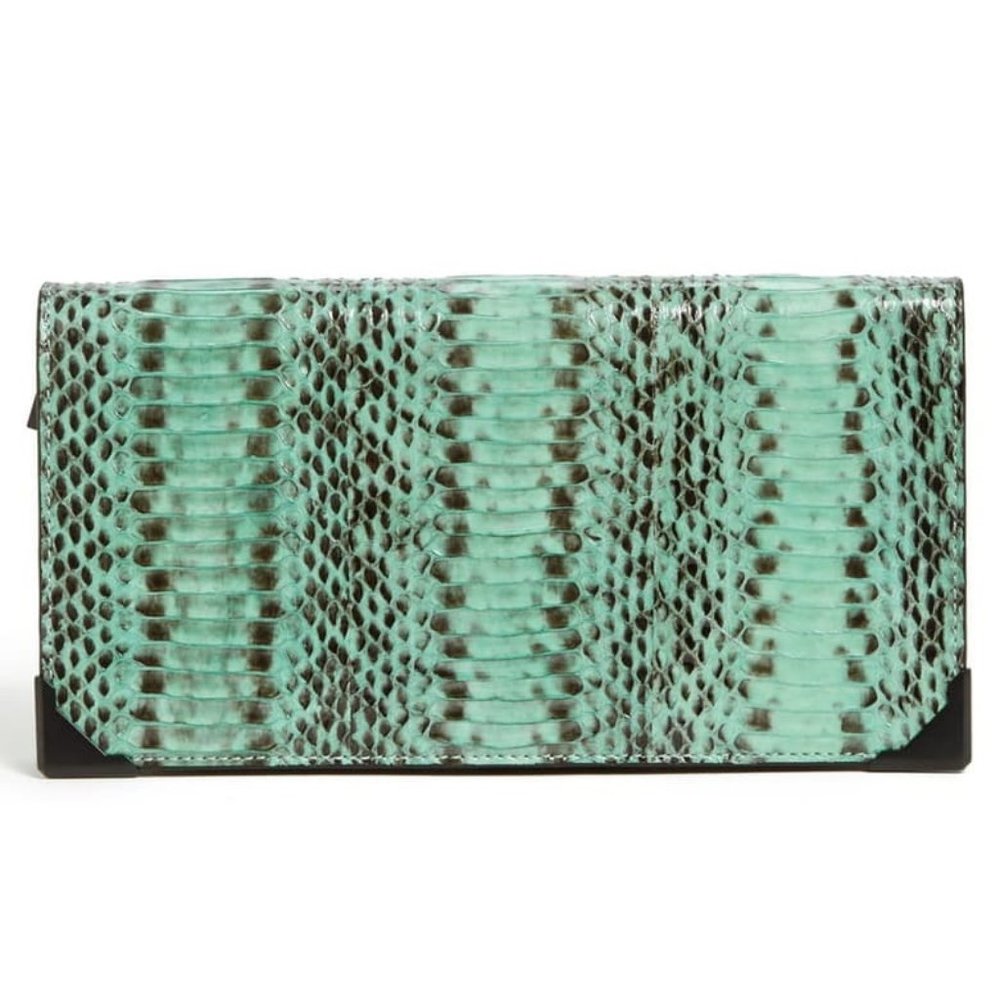 Prisma GENIUNE snakeskin wallet/clutch for iPhone